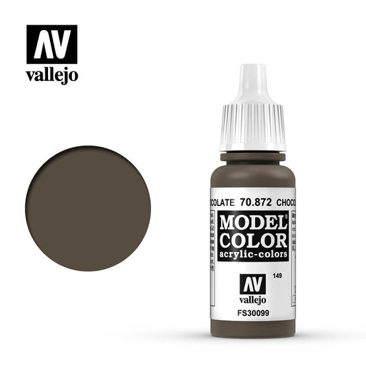 Model color Vallejo - Chocolate brown 70872