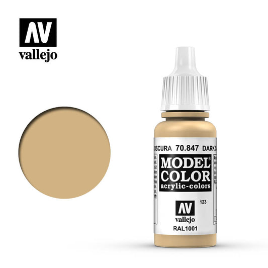 Model color Vallejo - Dark sand 70847