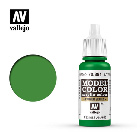 Model color Vallejo - Intermediate green 70891