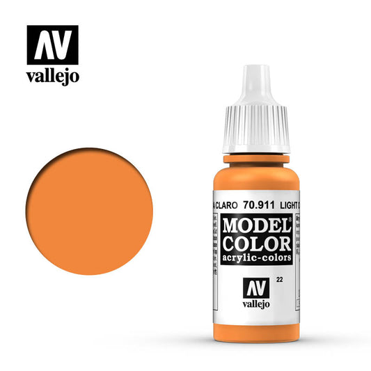 Model color Vallejo - Light orange 70911